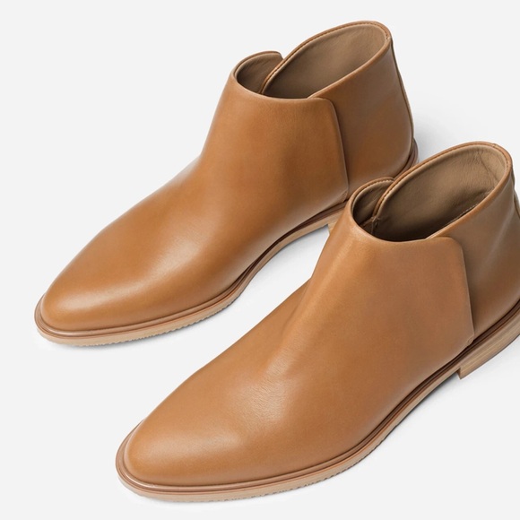 Everlane Italian Leather Chelsea Boots Modern Ankle Booties 7 1/2 - Picture 2 of 7